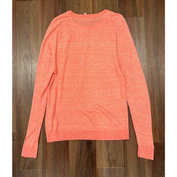 Mens REISS Carsen Wool Linen Blend Minimalist Crew Neck Jumper Medium - Picture 7 of 8